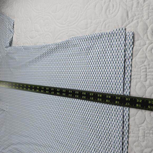 Donald Ross Men's Swordfish Fish pattern golf Polo Shirt Size Small - Picture 5 of 7